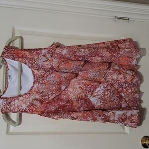 Ricki fully lined tiered top size xl $5 if 2 or more items purchased